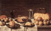 SCHOOTEN, Floris Gerritsz. van Breakfast WR oil painting artist